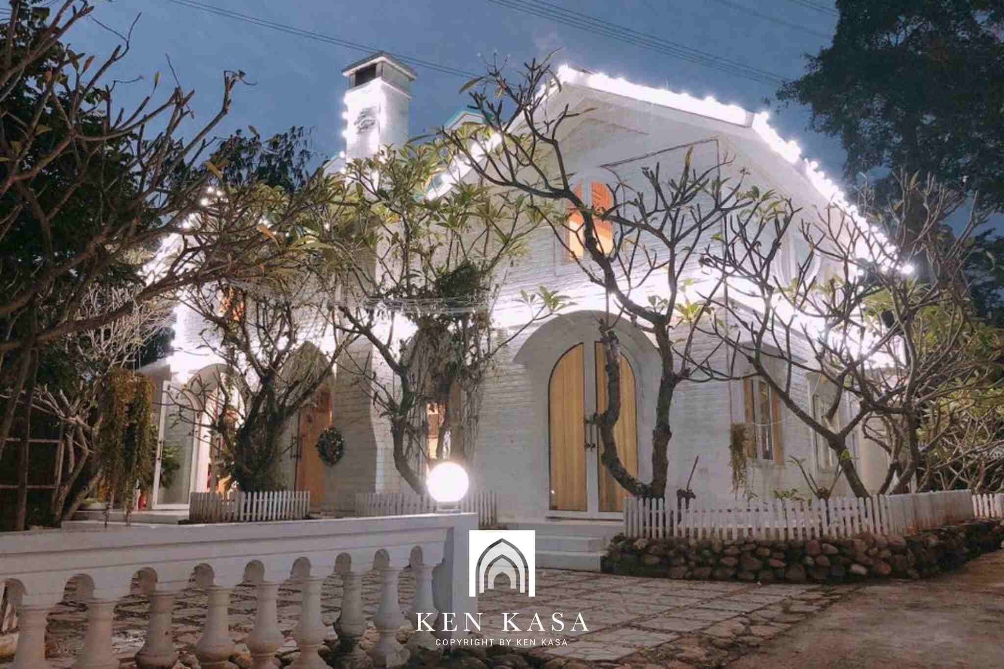 Mẫu nhà homestay 2 tầng La villa D'angelina 